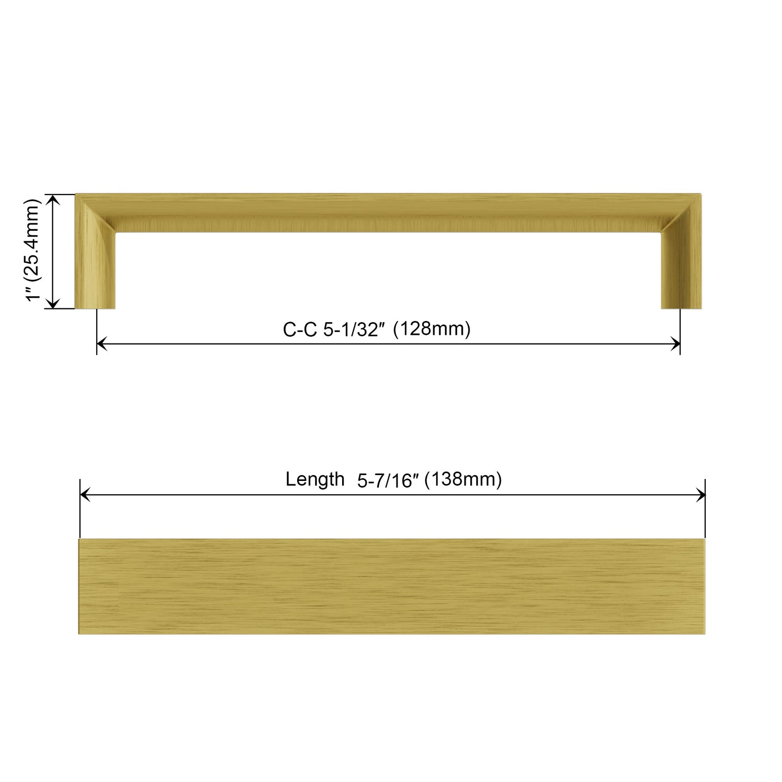 Dowell Cabinet Handle, Zinc Alloy Bar Pulls, 3007 Series