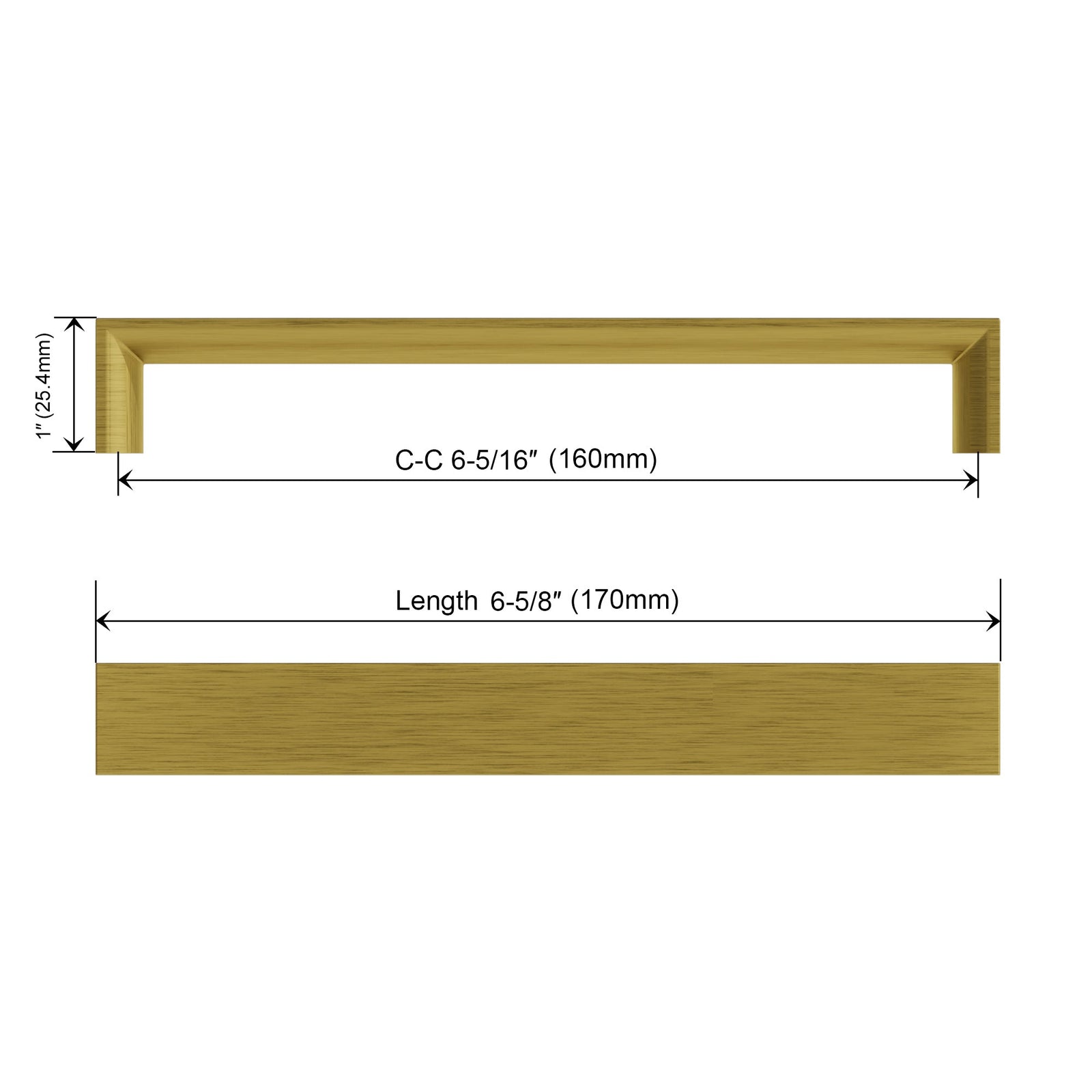 Dowell Cabinet Handle, Zinc Alloy Bar Pulls, 3007 Series