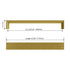 Dowell Cabinet Handle, Zinc Alloy Bar Pulls, 3007 Series