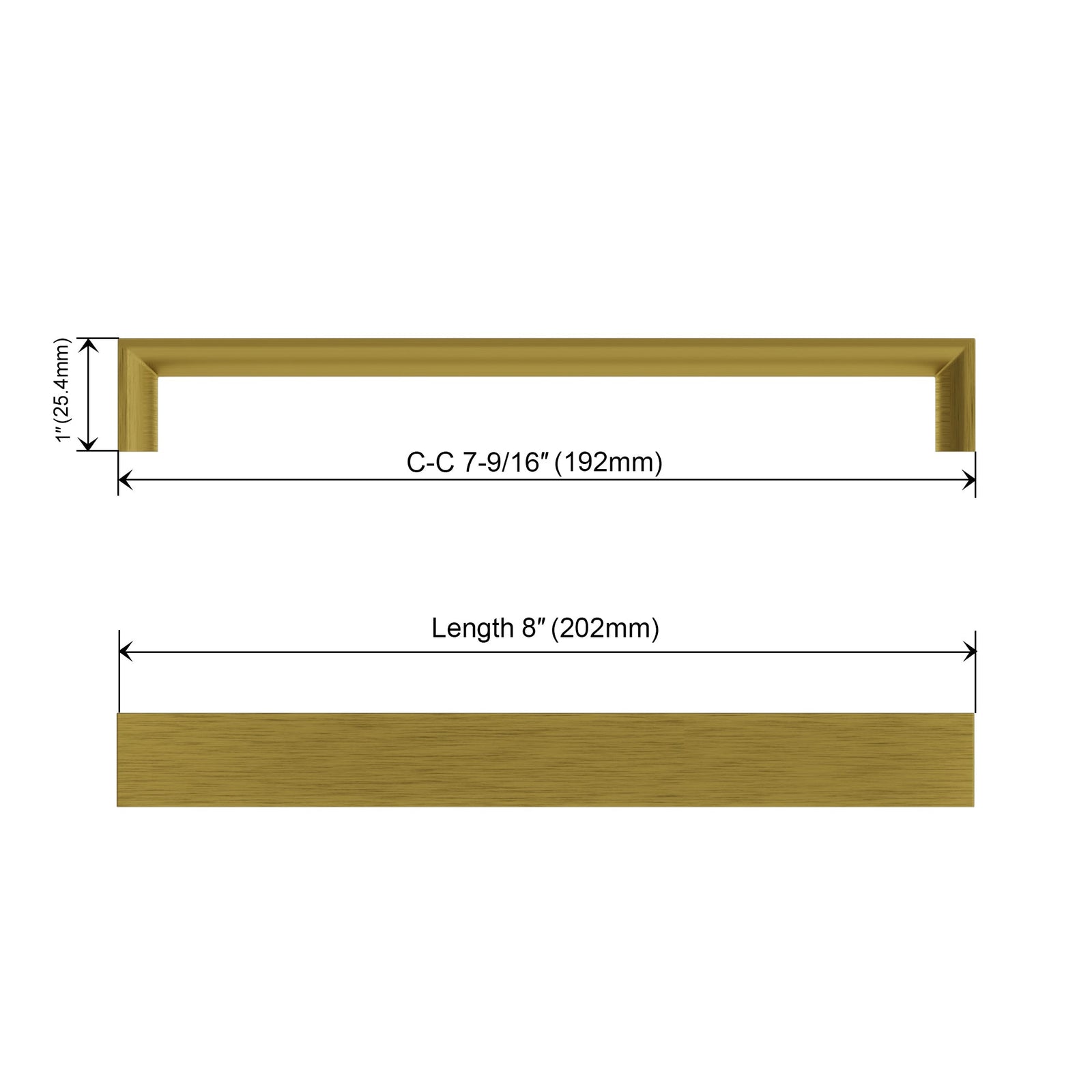 Dowell Cabinet Handle, Zinc Alloy Bar Pulls, 3007 Series