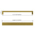Dowell Cabinet Handle, Zinc Alloy Bar Pulls, 3007 Series