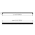 Dowell Cabinet Handle, Zinc Alloy Bar Pulls, 3007 Series