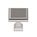 Dowell 1-1/4" Cabinet Pulls - Zinc Alloy, Square, 10 Pack - 3011 032 Series
