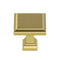 Dowell 1-1/4" Cabinet Pulls - Zinc Alloy, Square, 10 Pack - 3011 032 Series