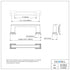 Dowell Cabinet Handle, Bar Pulls, Zinc Alloy-3011 Series
