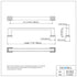 Dowell Cabinet Handle, Bar Pulls, Zinc Alloy-3011 Series