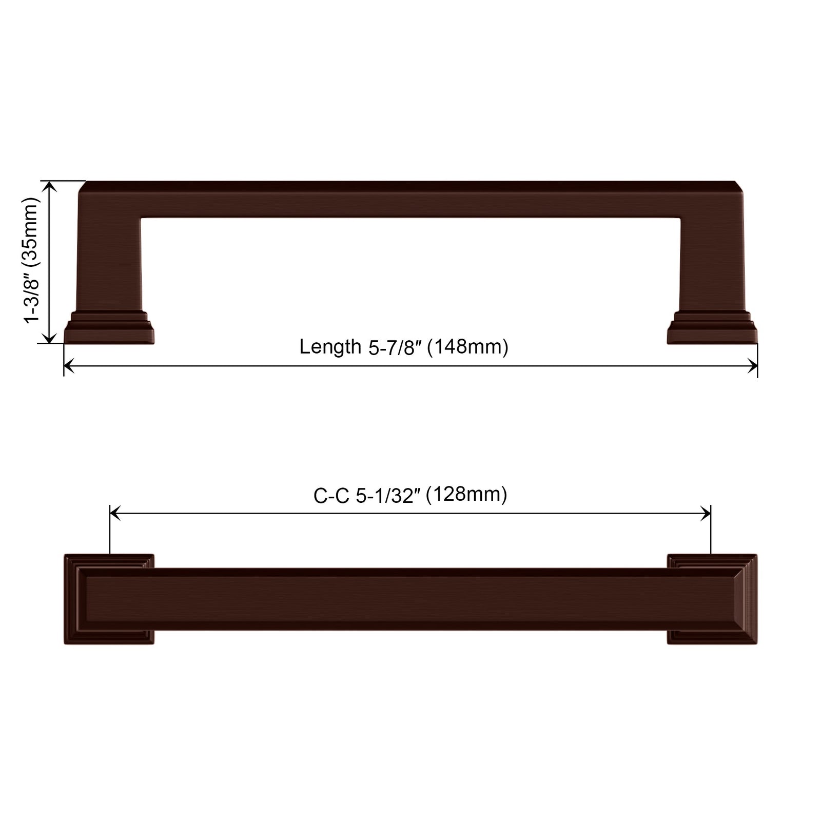Dowell Cabinet Handle, Bar Pulls, Zinc Alloy-3011 Series