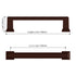 Dowell Cabinet Handle, Bar Pulls, Zinc Alloy-3011 Series