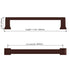 Dowell Cabinet Handle, Bar Pulls, Zinc Alloy-3011 Series