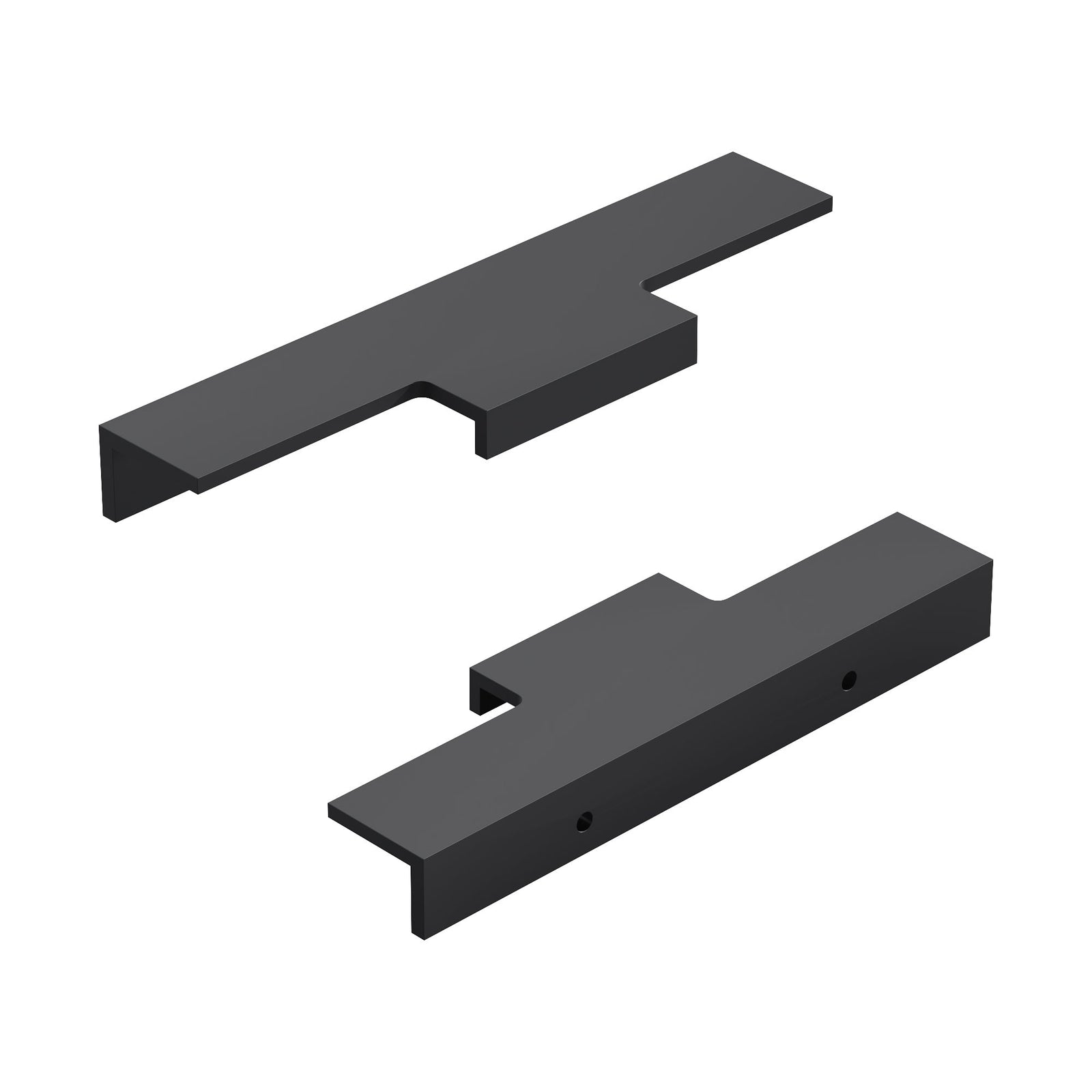 Dowell Cabinet Handle, Finger Pulls, 10 Pack - 3063 Series