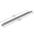 Dowell Cabinet Handle, Finger Pulls, 10 Pack - 3063 Series