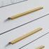 Dowell Cabinet Handles-Aluminum Cabinet Drawer/Door Finger Pulls-3064 Series