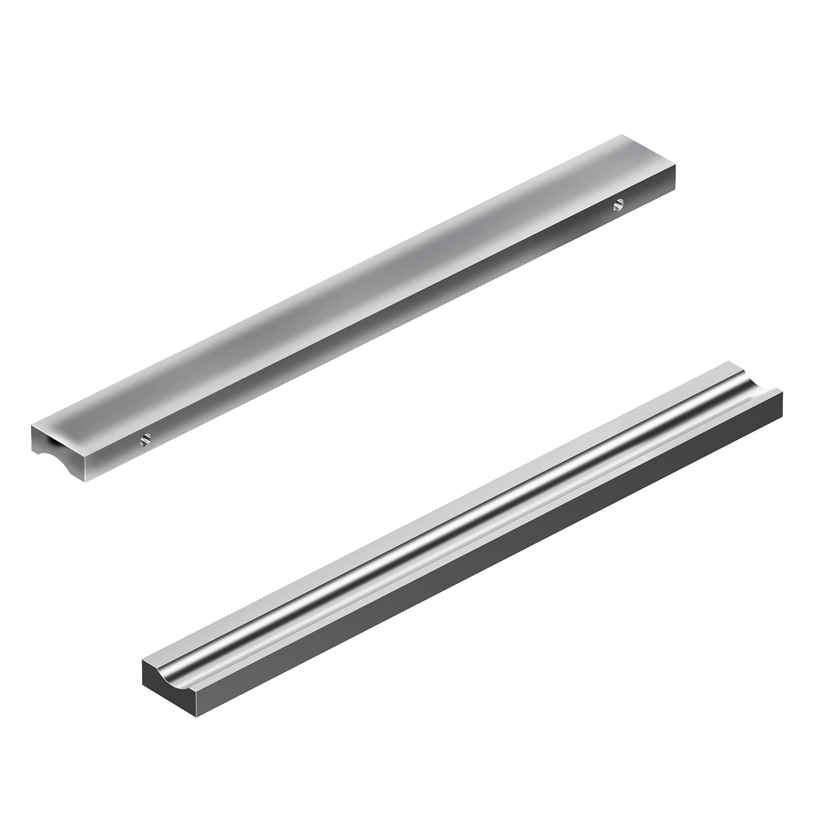 Dowell Cabinet Handles-Aluminum Cabinet Drawer/Door Finger Pulls-3064 Series