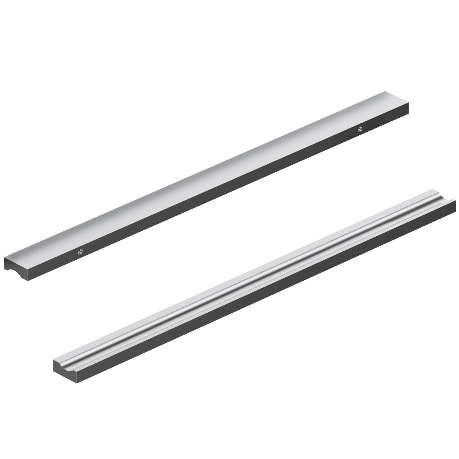 Dowell Cabinet Handles-Aluminum Cabinet Drawer/Door Finger Pulls-3064 Series