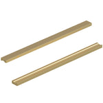 Dowell Cabinet Handles-Aluminum Cabinet Drawer/Door Finger Pulls-3064 Series