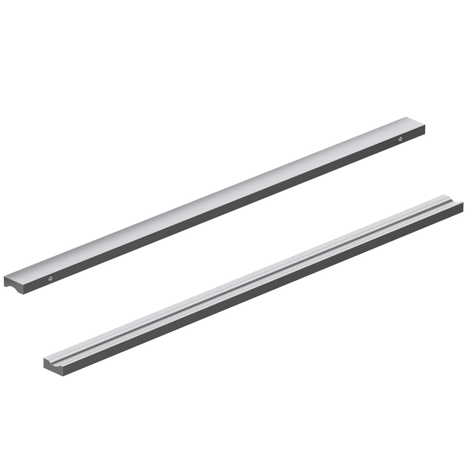 Dowell Cabinet Handles-Aluminum Cabinet Drawer/Door Finger Pulls-3064 Series