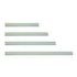 Dowell Cabinet Handles-Aluminum Cabinet Drawer/Door Finger Pulls-3064 Series