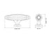 Dowell 2-5/8" Cabinet Pulls - Zinc Alloy, 10 Pack - 3131 065 Series