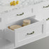 Dowell 4-1/2" Cabinet Pulls - Zinc Alloy, 3-3/4" Center-to-Center, 10 Pack - 3131 096 Series