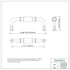Dowell Cabinet Pulls Handle, Zinc Alloy 3132 Series-10Pack