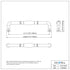 Dowell Cabinet Pulls Handle, Zinc Alloy 3132 Series-10Pack