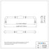 Dowell Cabinet Pulls Handle, Zinc Alloy 3132 Series-10Pack