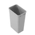 Dowell Gray Plastic Trash Can 50Qt – Durable Garbage Bin for Kitchen, Office, Home & Commercial Use – Fits Pull-Out Frames