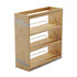 Dowell Base Pullout Spice Organizer with Adjustable Shelves for Base Kitchen Cabinet - 5" Base, 8" Base, 10" Base, Bottom Mounted, Soft Close Slides -4004 Series