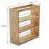 Dowell Base Pullout Spice Organizer with Adjustable Shelves for Base Kitchen Cabinet - 5" Base, 8" Base, 10" Base, Bottom Mounted, Soft Close Slides -4004 Series