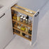 Dowell Base Filler Pullout Organizer with Adjustable Shelves - 3' Wide or 6" Wide, Wood - 4005 Series
