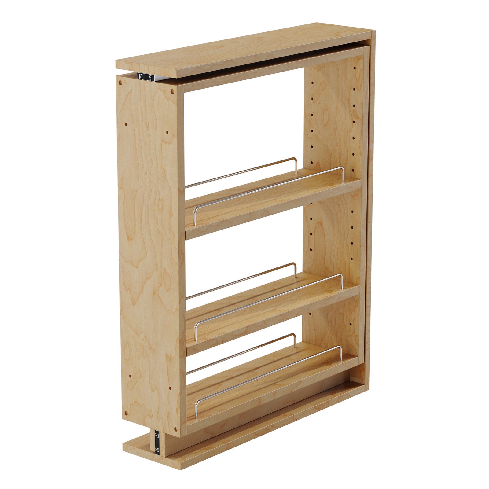 Dowell Base Filler Pullout Organizer with Adjustable Shelves - 3' Wide or 6