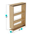 Dowell Base Filler Pullout Organizer with Adjustable Shelves - 3' Wide or 6" Wide, Wood - 4005 Series