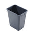 Dowell Base Cabinet Wastebasket Wooden Pullout with One or Two 20 Quart/5 Gallon Grey Plastic Bins - 4006 Series