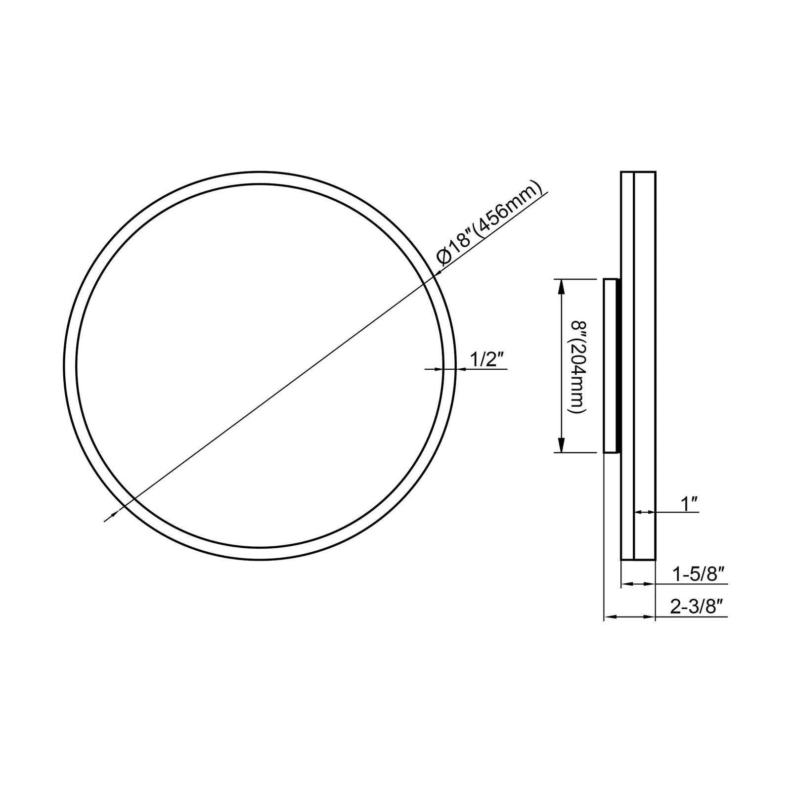 Dowell Lazy Susan - 18
