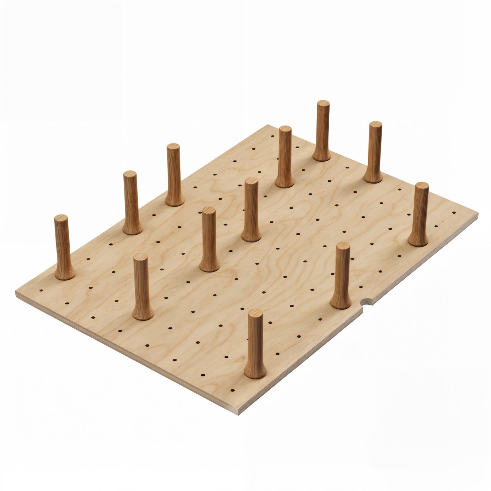 Dowell Kitchen Wood Pegboard Drawer Organizer ¡°(Pot, Pan & Plate Storage System, 24