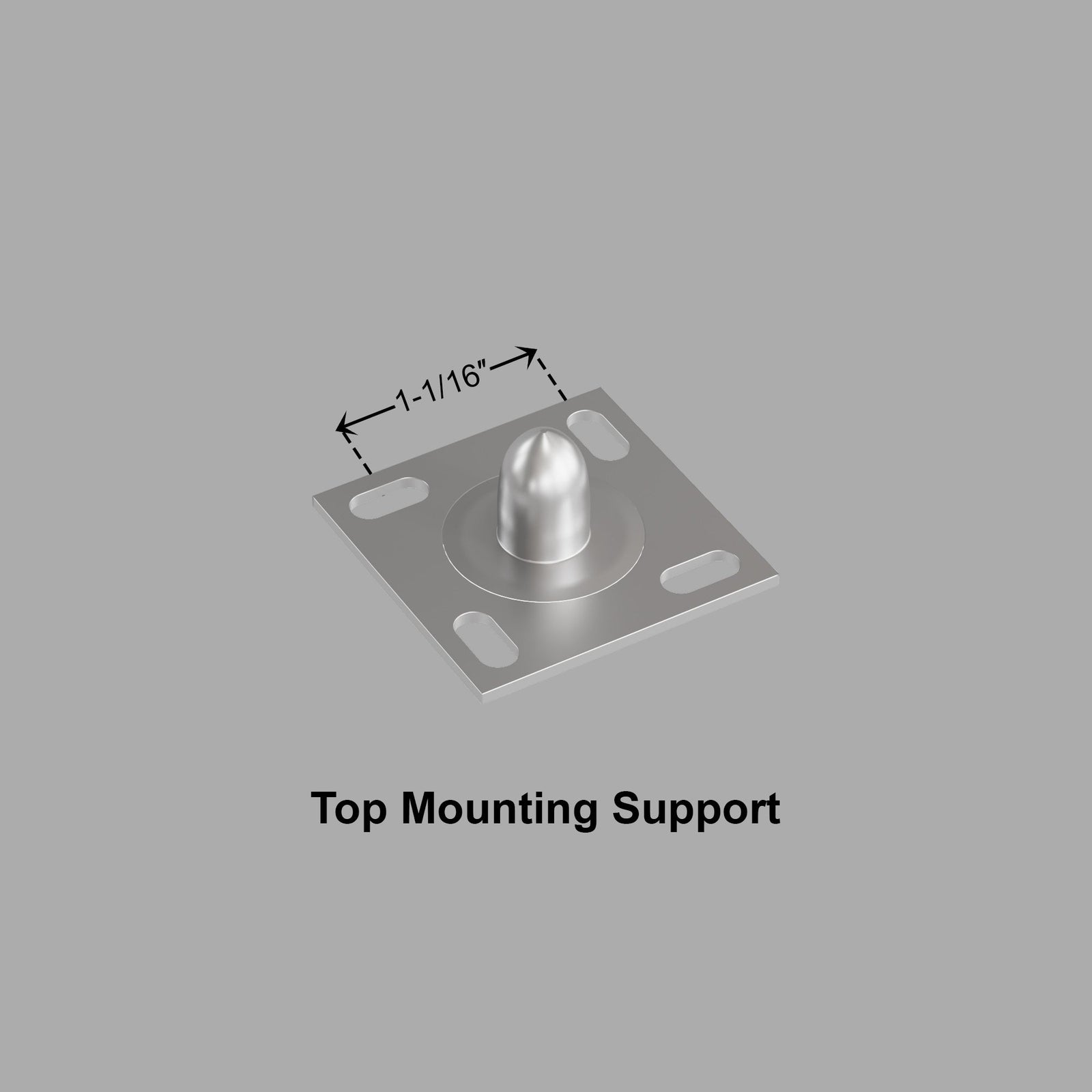 Dowell 2-Tier Lazy Susan - Kidney Shape for Corner Base Cabinets, Plastic Shelves, Swivel, White - 4011 270 Series