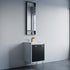 Dowell 15-3/4" Rectangular Wall Mirror for Bath/Living Room/Hallway, Aluminum Frame
