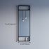 Dowell 15-3/4" Rectangular Wall Mirror for Bath/Living Room/Hallway, Aluminum Frame