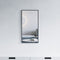 Dowell Rectangular Wall Mirror for Bath/Living Room/Hallway - Aluminum Frame - 5004 Series