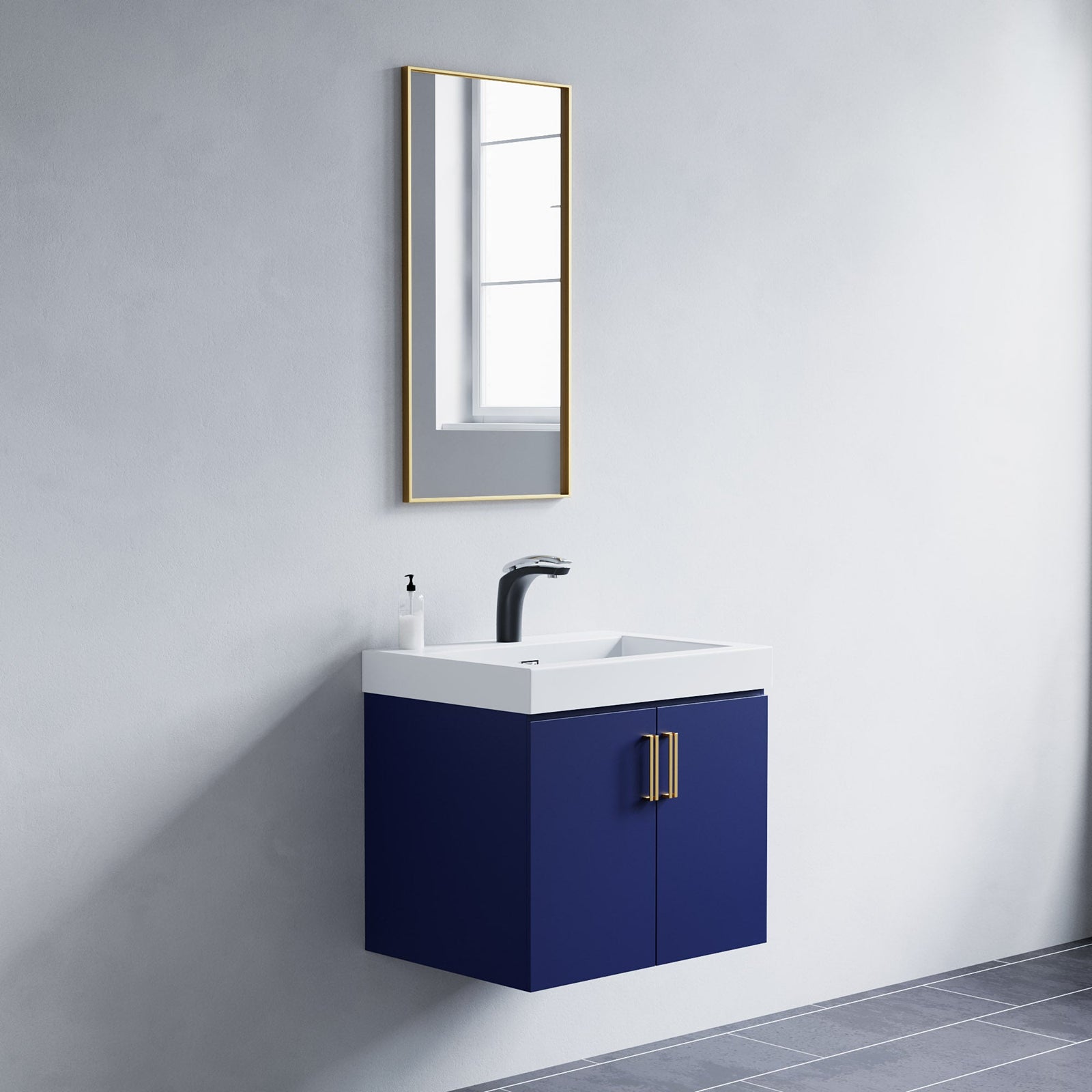 Dowell Rectangular Wall Mirror for Bath/Living Room/Hallway - Aluminum Frame - 5004 Series