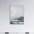 Dowell Rectangular Wall Mirror for Bath/Living Room/Hallway - Aluminum Frame - 5004 Series
