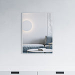 Dowell Rectangular Wall Mirror for Bath/Living Room/Hallway - Aluminum Frame - 5004 Series