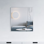 Dowell Rectangular Wall Mirror for Bath/Living Room/Hallway - Aluminum Frame - 5004 Series