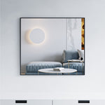 Dowell Rectangular Wall Mirror for Bath/Living Room/Hallway - Aluminum Frame - 5004 Series