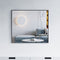 Dowell Rectangular Wall Mirror for Bath/Living Room/Hallway - Aluminum Frame - 5004 Series