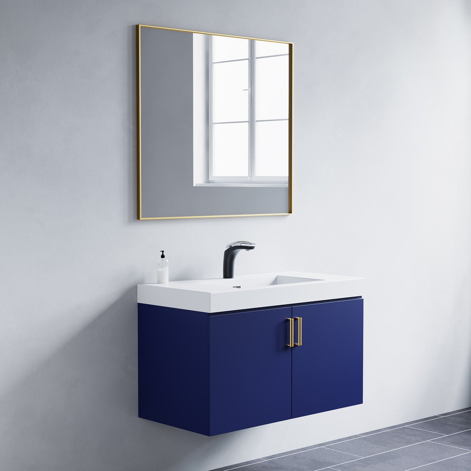 Dowell Rectangular Wall Mirror for Bath/Living Room/Hallway - Aluminum Frame - 5004 Series