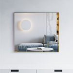 Dowell Rectangular Wall Mirror for Bath/Living Room/Hallway - Aluminum Frame - 5004 Series