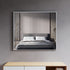 Dowell Rectangular Wall Mirror for Bath/Living Room/Hallway - Aluminum Frame - 5004 Series