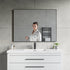 Dowell Rectangular Wall Mirror for Bath/Living Room/Hallway - Aluminum Frame - 5004 Series