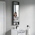 Dowell 15-3/4" Rectangular Wall Mirror for Bath/Living Room/Hallway, Aluminum Frame